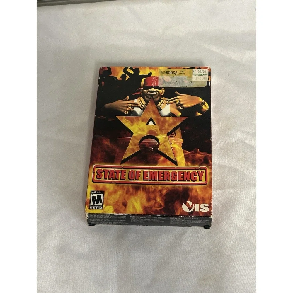 State of Emergency 1 PC Windows Game Complete With Disc And Manual